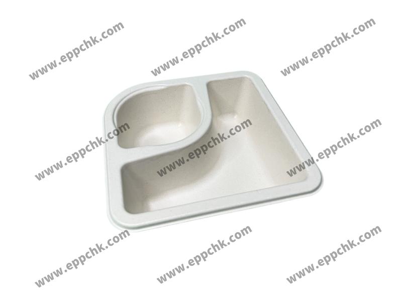 2-comp Square Tray